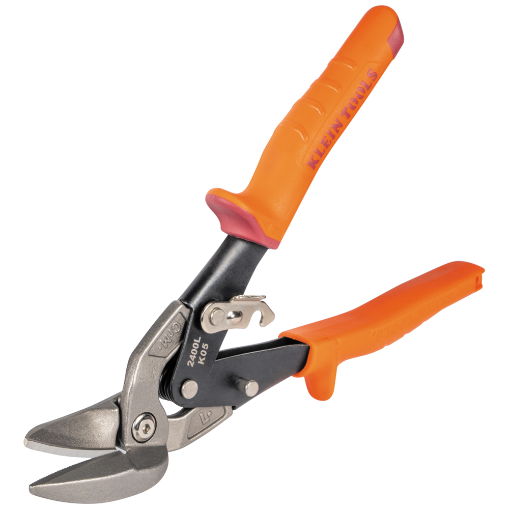 KLEIN Offset Left-Cutting Aviation Snips - Hand Tools