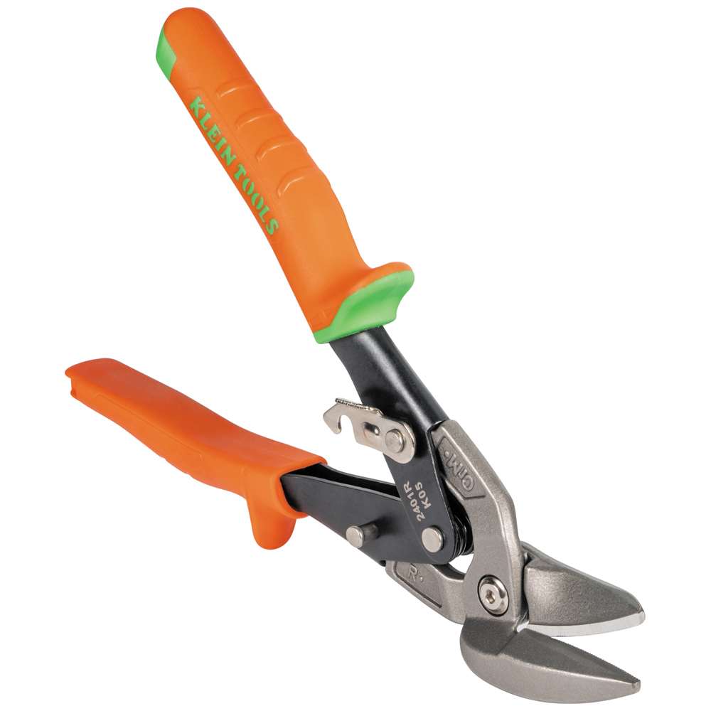KLEIN Offset Right-Cutting Aviation Snip - Hand Tools