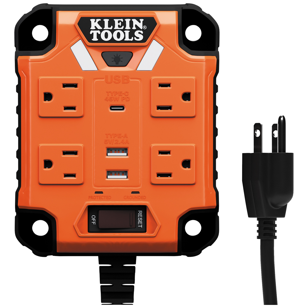 KLEIN PowerBox 1, Magnetic Power Strip - Whips, Disconnects and Surge Protectors
