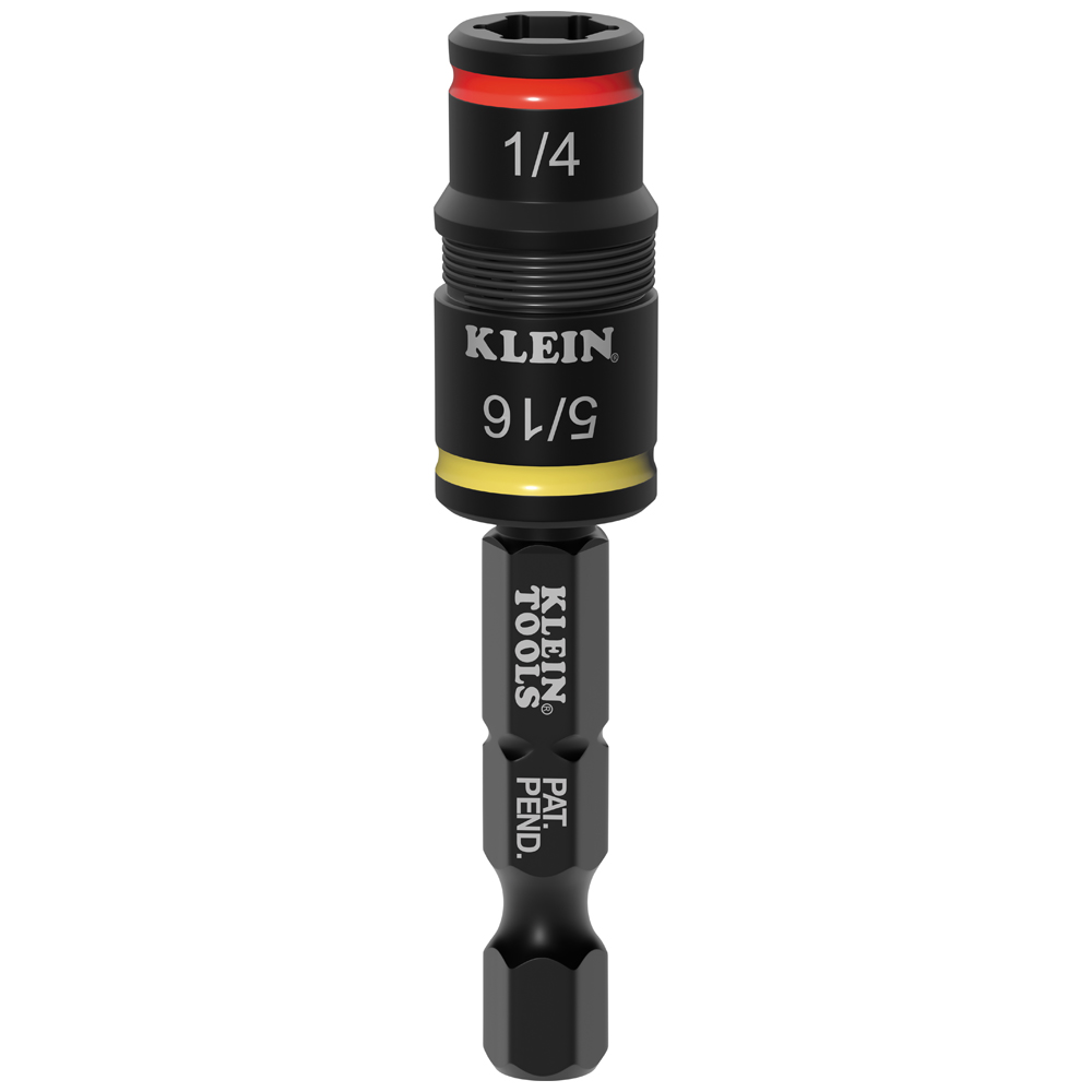 KLEIN 3-in-1 Flip Socket Set - Chucks, Bits and Blades