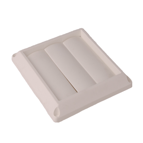 Plastic White Louver Dryer vent hood - Vent Pipe and Accessories