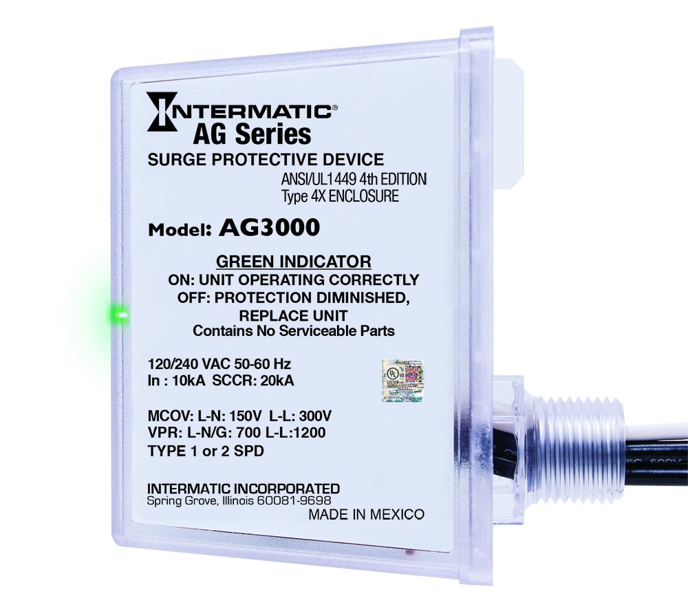 AG3000 surge protectors - Whips, Disconnects and Surge Protectors