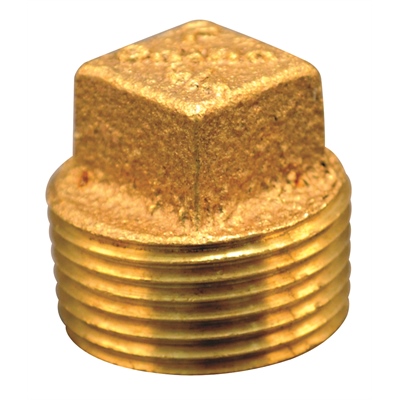 2" BRASS PLUG - Brass