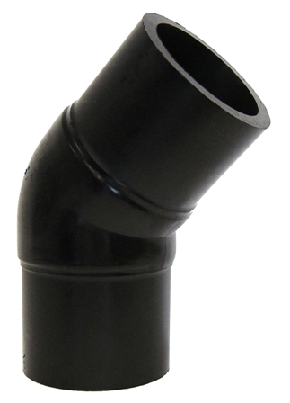 BUTT FUSION POLY ELBOW 45 4INCH - Poly