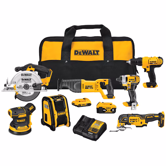 DEWALT 20-Volt MAX 7-Tool Combo kit - Power Tools
