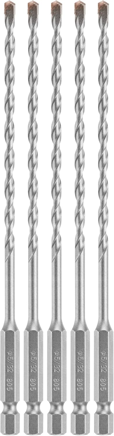 3/16 x 6 Hex Shank Masonry Bit (ea) - Chucks, Bits and Blades
