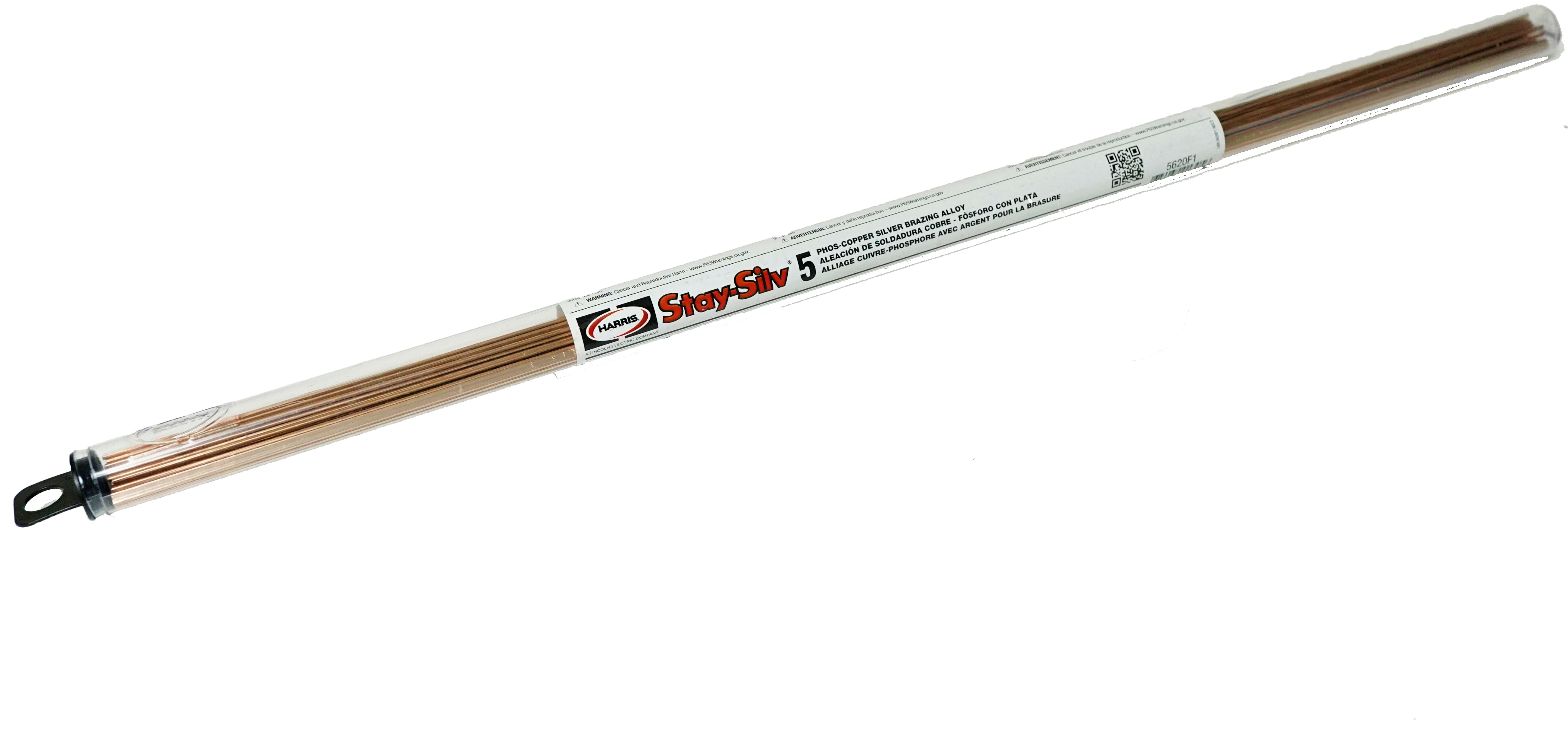 BRAZING ALLOY,5% SILVER,1-LB TUBE - Rough In Material