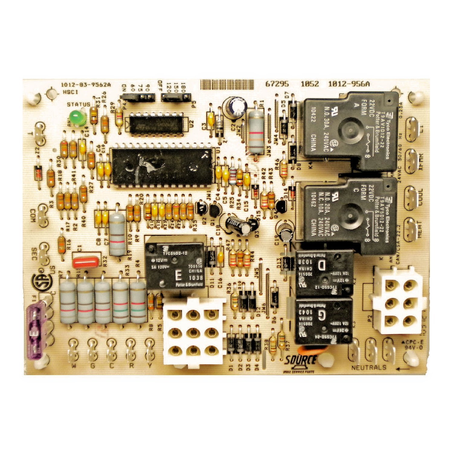 DGAA Furnace Board - Conventional Parts