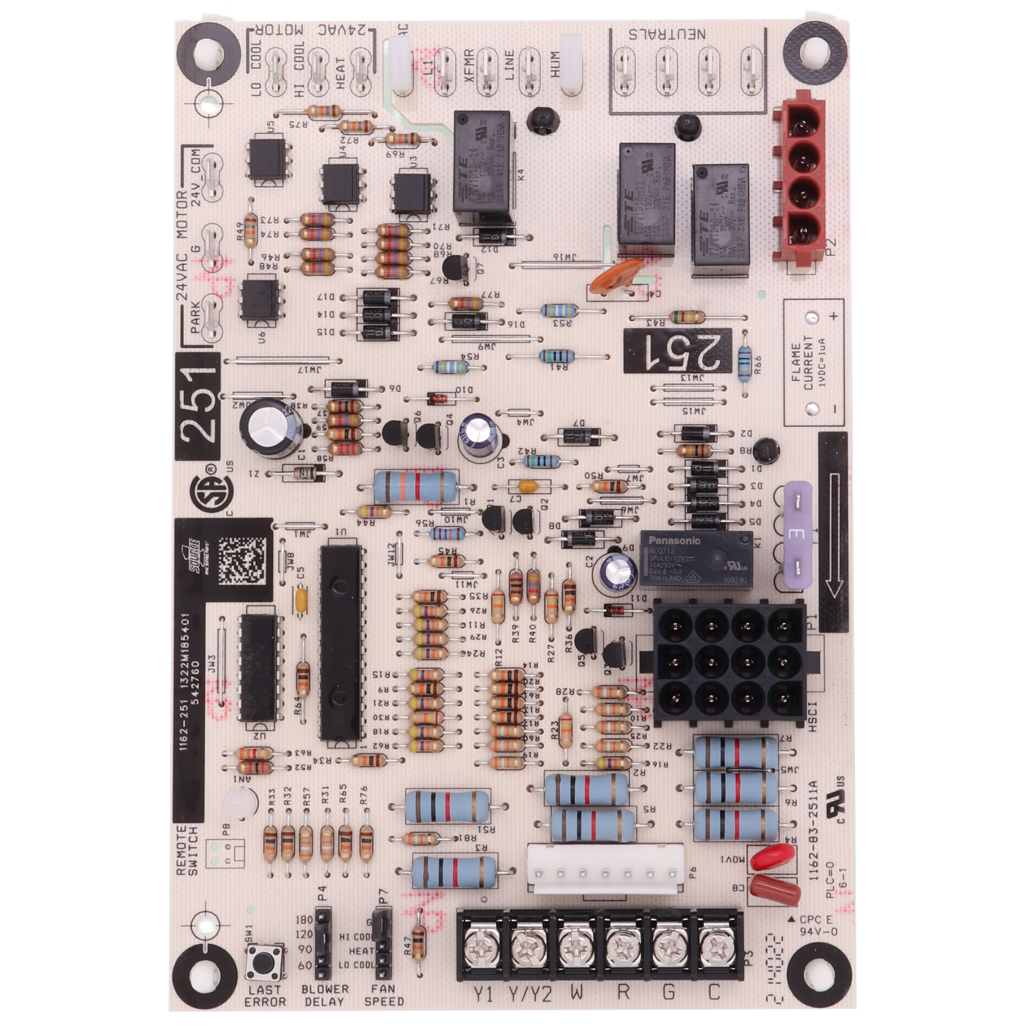 BOARD,CNTRL,SINGLE STAGE,X13 - Conventional Parts