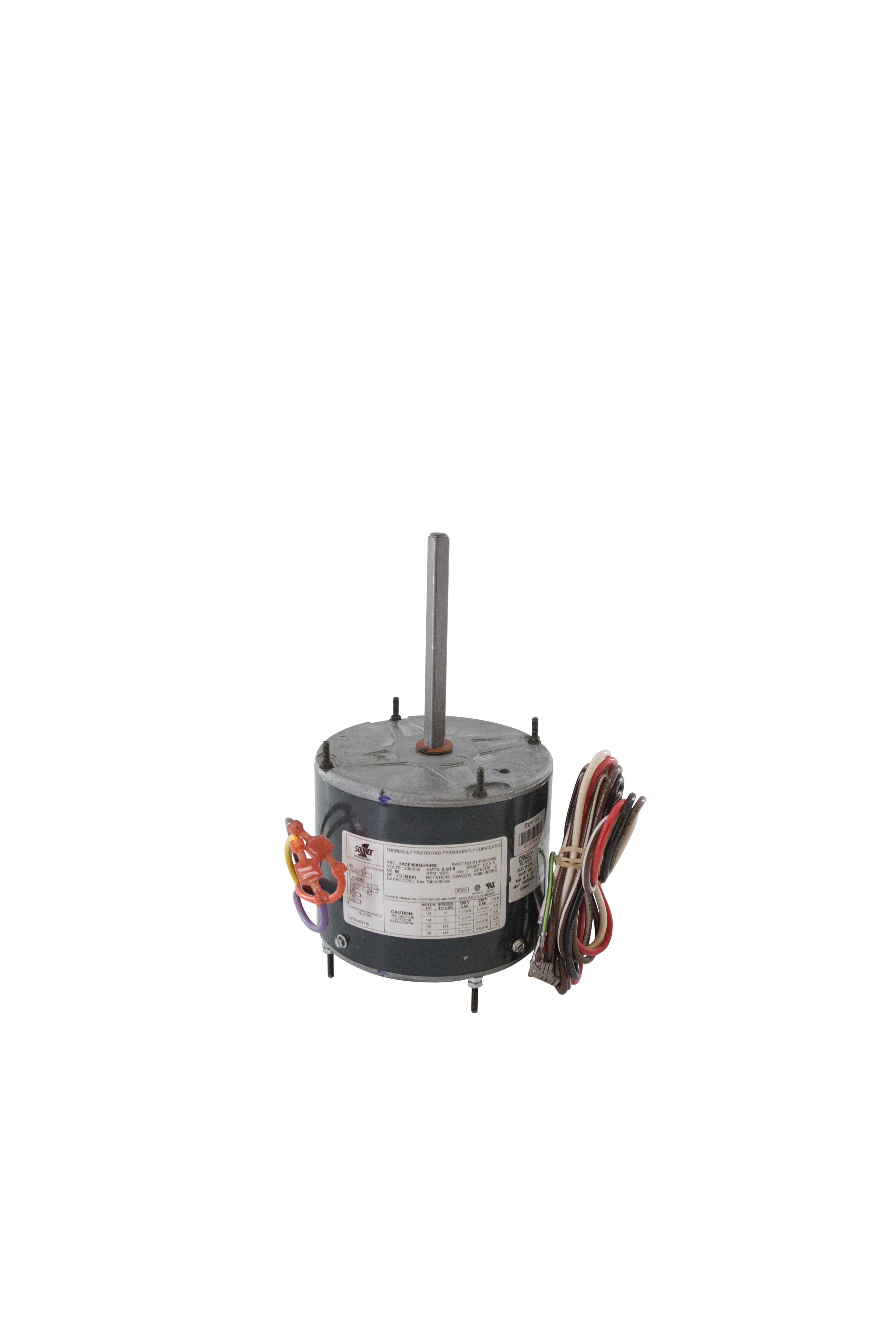 MTR,COND,1/3-1/6,1075/2,REV,208/230-1-60 - Universal Parts