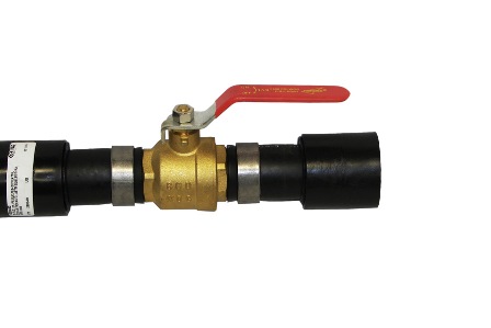 1 1/4 INCH FUSION BALL VALVE W/ COUPLING - Valves