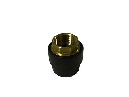 1 1/4" SF x 1" female adapter - Poly