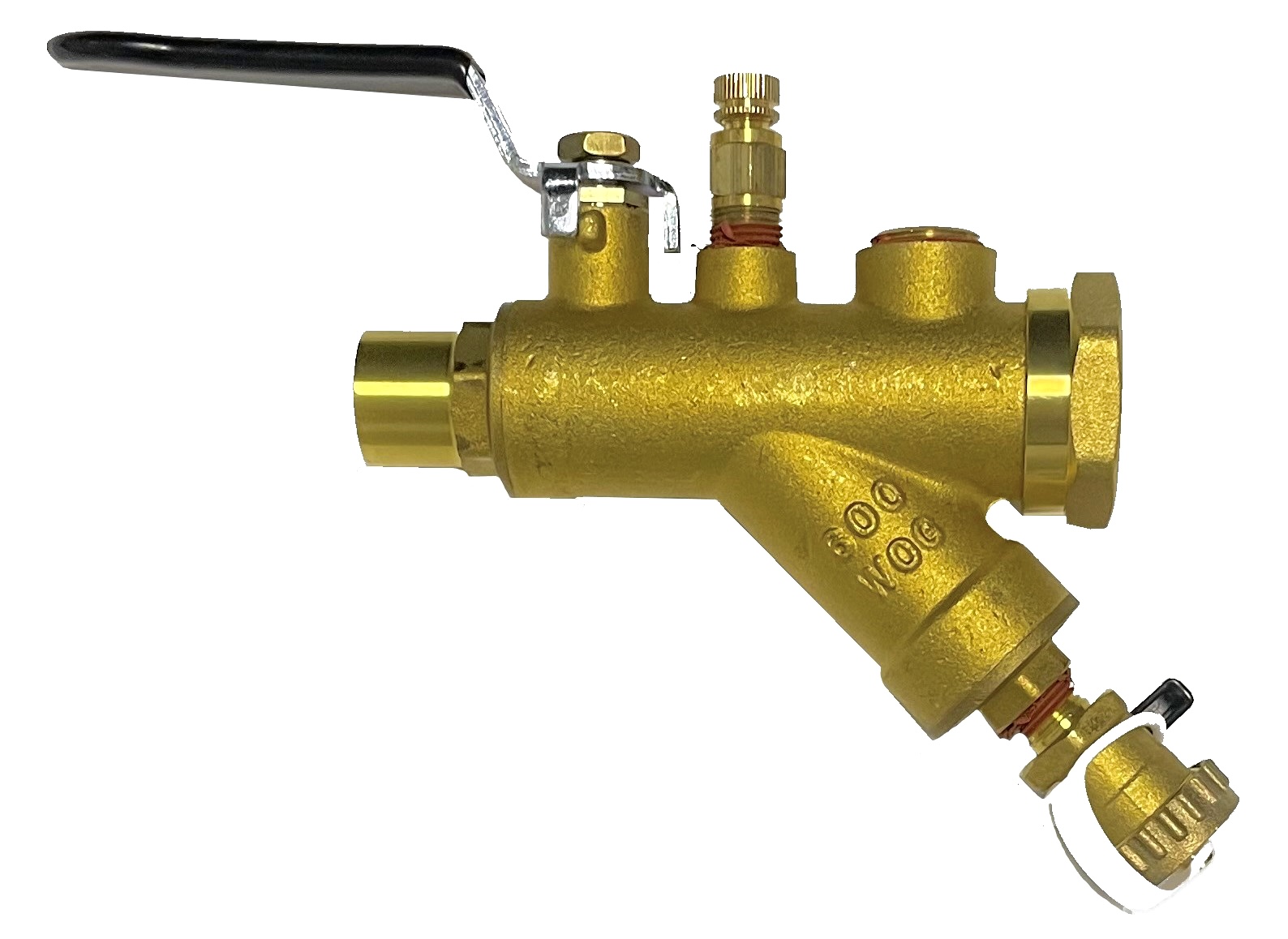 BALL VALVE,Y STRAINER,PT PORT 11/2 - Valves