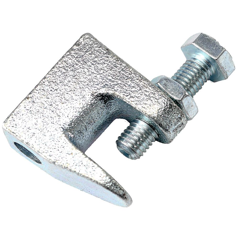 3/8 small mouth beam clamp, plain - Hanging Material